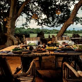 Kamatha Dining Setup