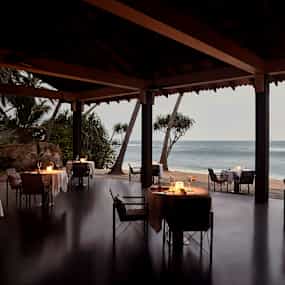 Middag i restaurang Beach Club