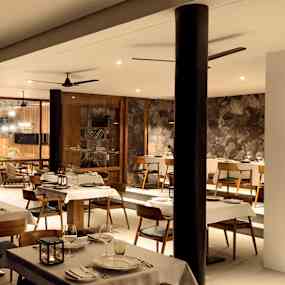 Hotellets restaurang