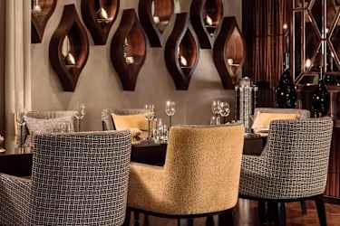 Bord på restaurang Stay i Dubai 