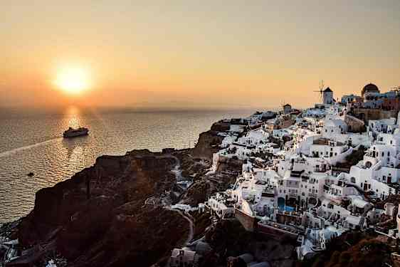 Santorini, Grekland