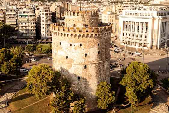 Vy över Thessaloniki