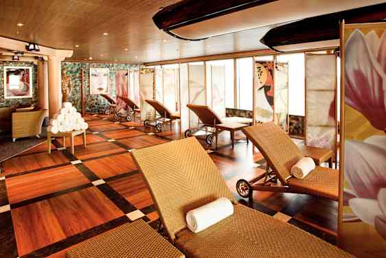 Relaxavdelning ombord på Costa Cruises