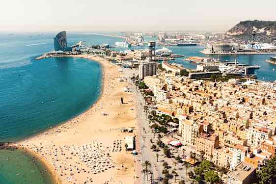 Barceloneta strand