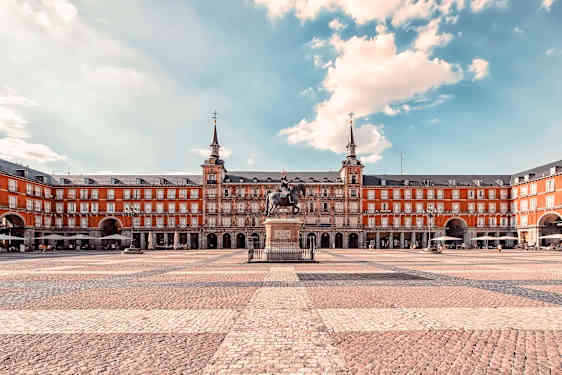 Plaza Mayor i Madrid
