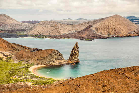 Vy över Galapagos