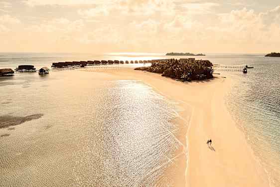 Atoll i Maldiverna