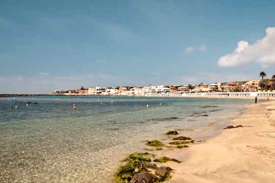 Santa Marinella stranden i Rom