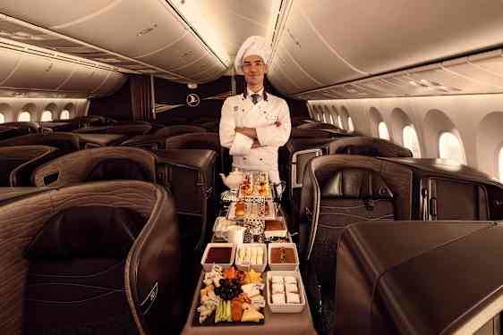 Mat ombord på Turkish Airlines