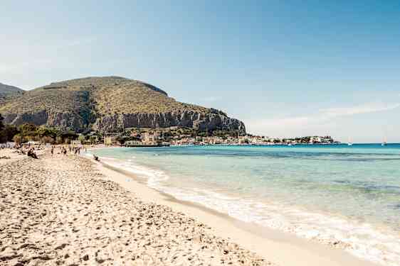 Stranden Spiaggia di Mondello