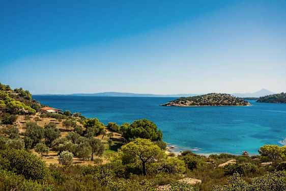 Vy över Atenska Rivieran