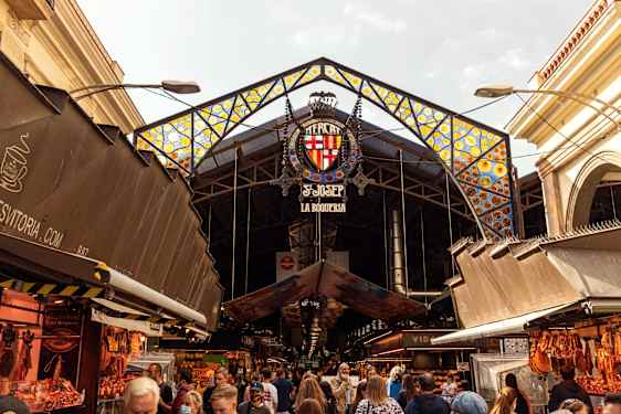 Barcelonas äldsta marknad
