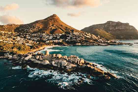 Llandudno Beach i Kapstaden