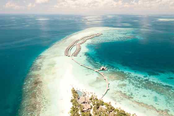 Atoll i Maldiverna