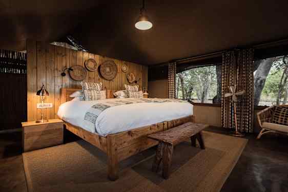 Hotellrum på Wilderness Little Makalolo