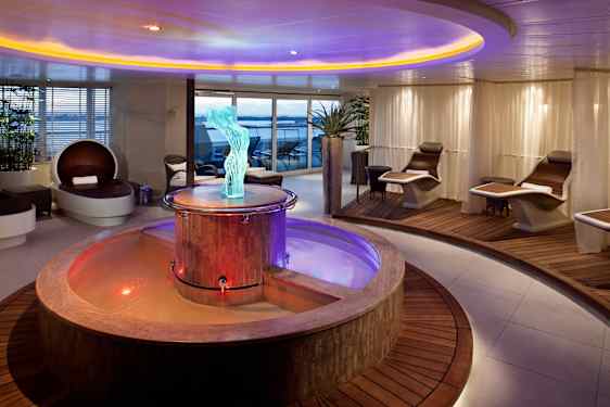 Relaxavdelning ombord på Seabourn