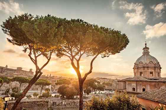 Vy över Rom