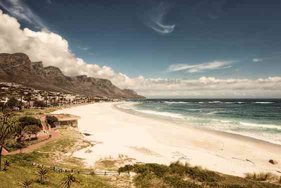 Stranden Camps Bay i Kapstaden