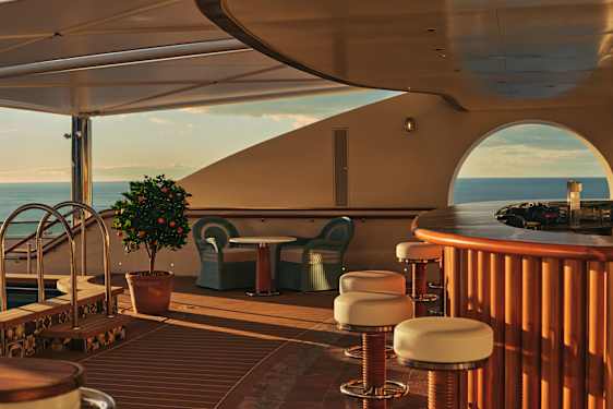 Utomhusdäck på Four Seasons Yachts