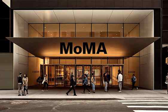 Entren till Mueseum of Modern Art i New York