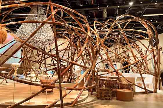 Konstverk i Abu Dhabi