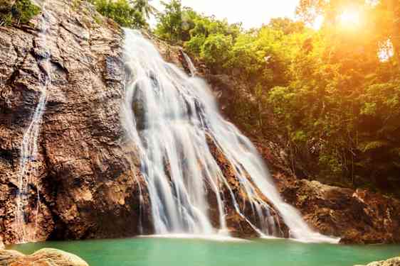 Na Muang vattenfall på Koh Samui