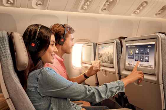 Economy ombord på Emirates