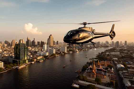 Privat helikoptertur
