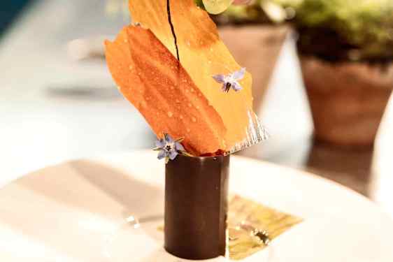 Mat på Michelin-restaurang