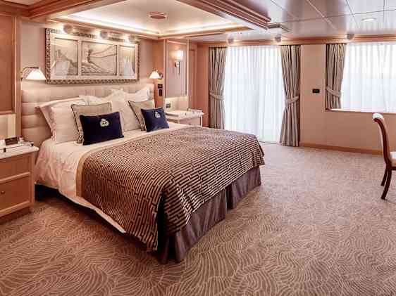 Suite ombord på Queen Elizabeth