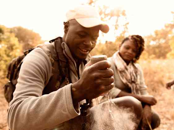 Lokal befolkning i Botswana
