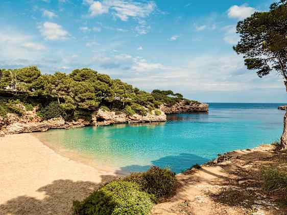 Strand på Mallorca