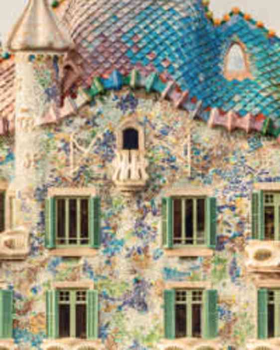 Casa Batlló vackra färger