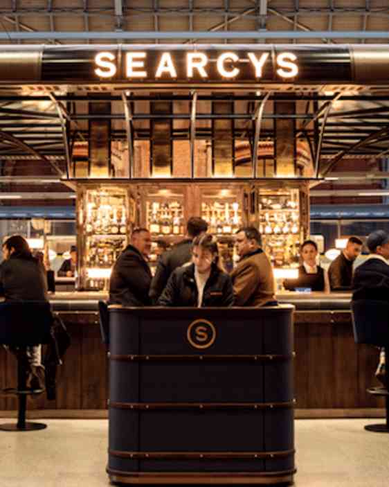 Champagne Bar på St. Pancras