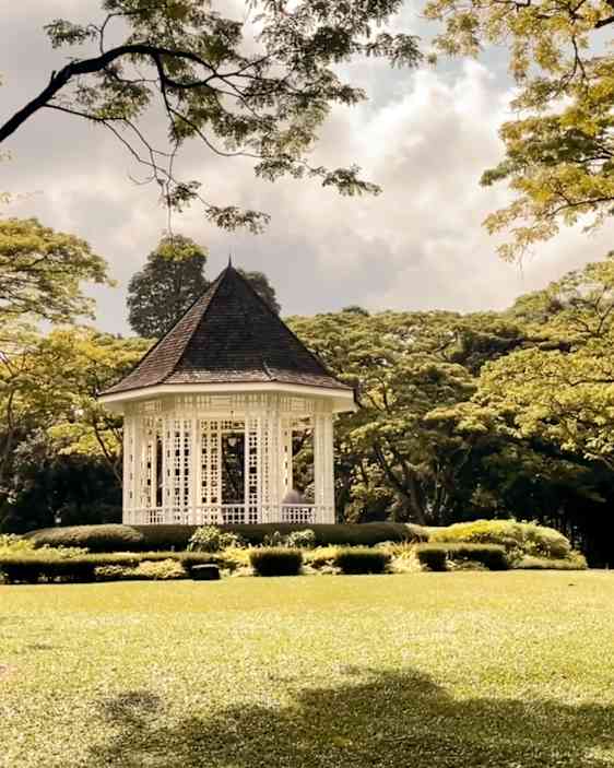 Botaniska trädgården i Singapore