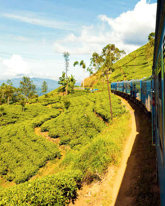 Tåg i Sri Lanka