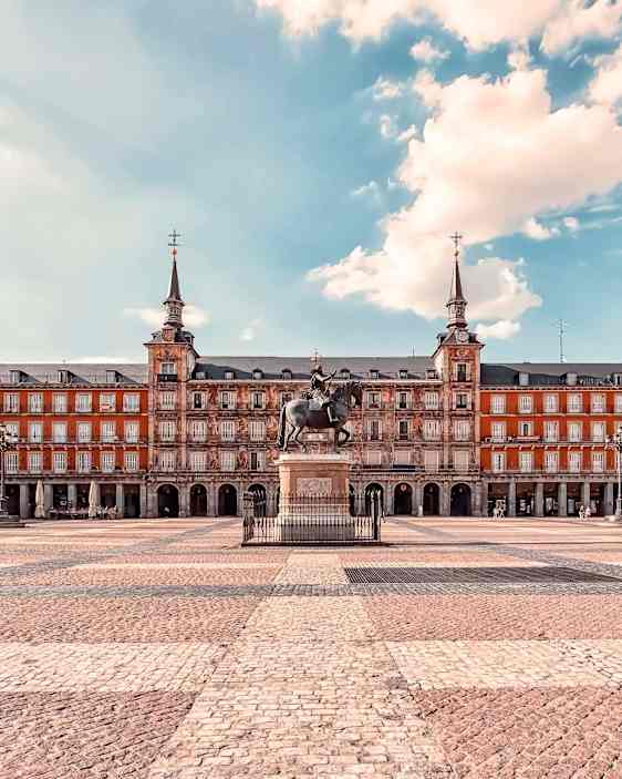 Plaza Mayor i Madrid
