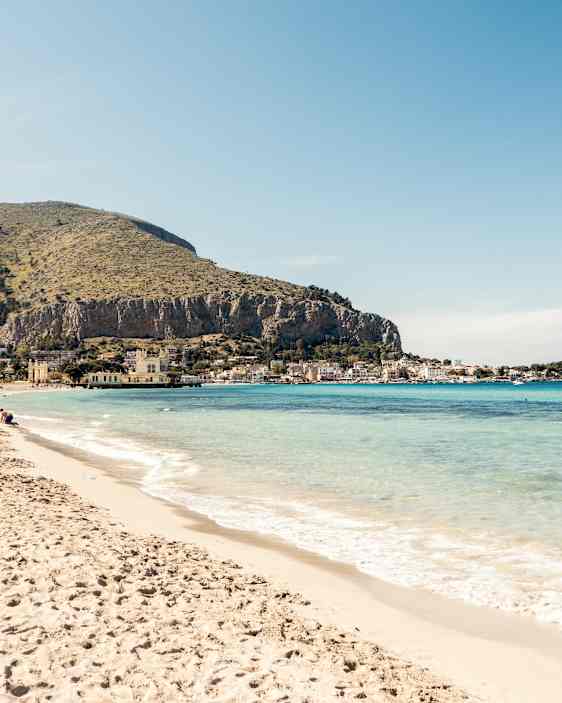 Stranden Spiaggia di Mondello