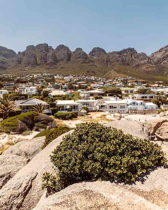 Bakoven Beach i Kapstaden