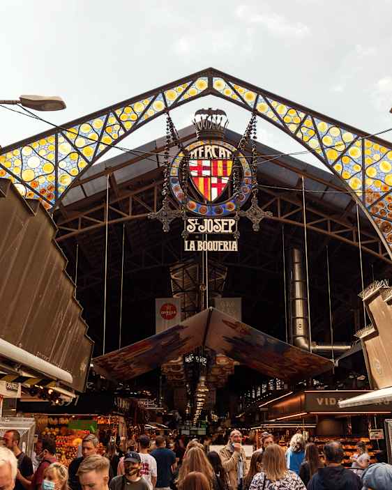 Barcelonas äldsta marknad
