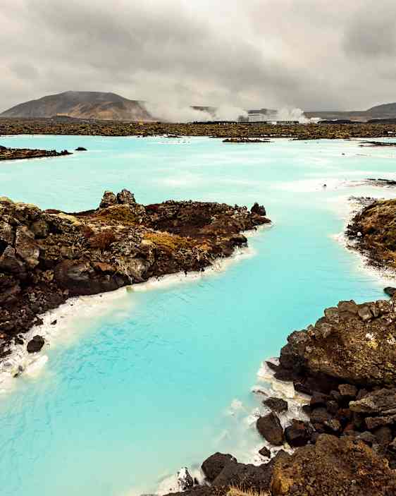 Geotermiskt SPA på Island