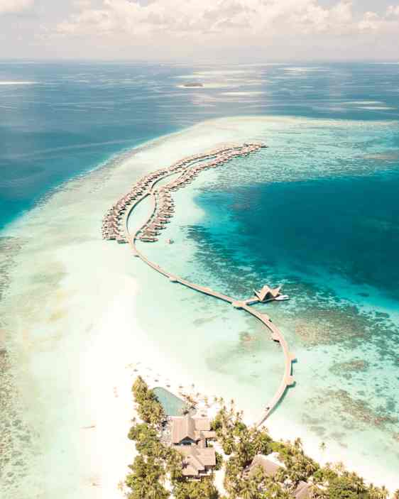 Atoll i Maldiverna