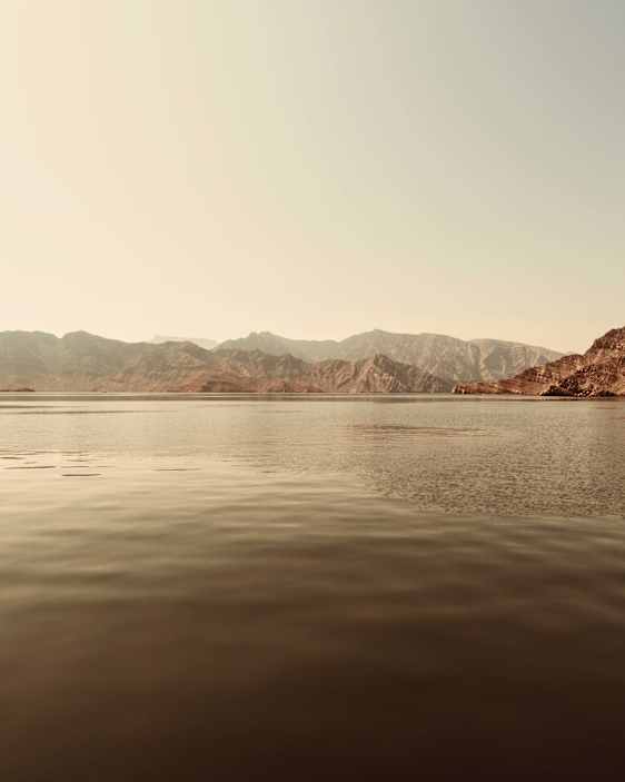 Halvön Musandam i Oman