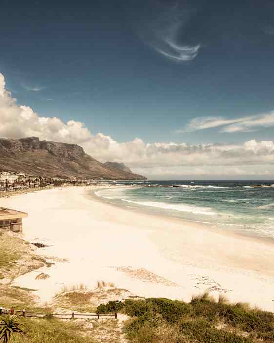 Stranden Camps Bay i Kapstaden