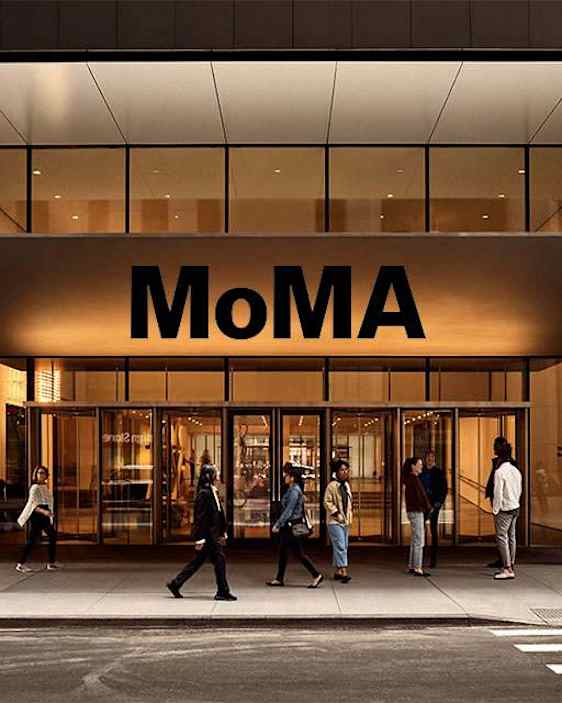 Entren till Mueseum of Modern Art i New York