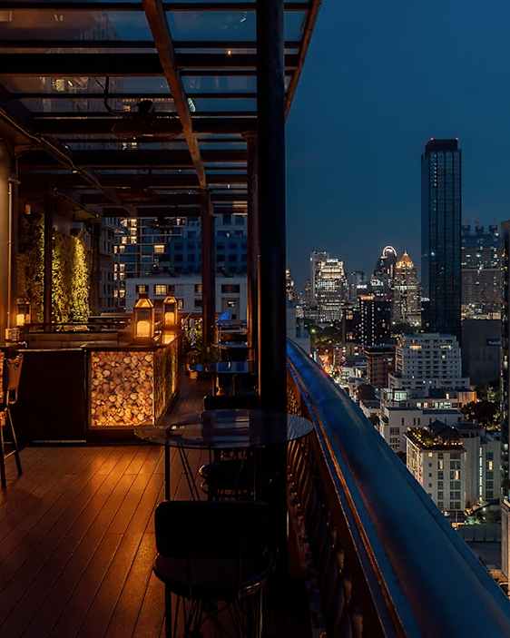 The Speakeasy Rooftop Bar