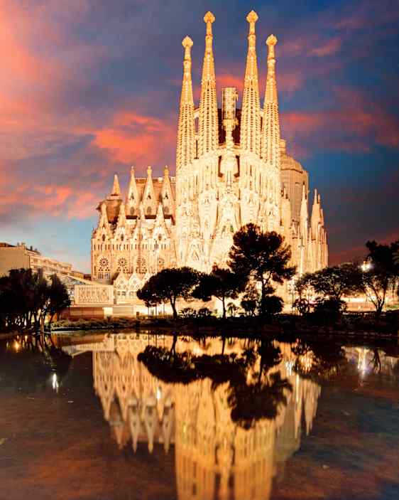 La segrada familia i Barcelona