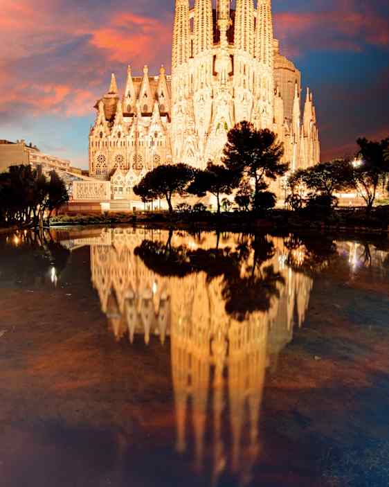 La segrada familia i Barcelona