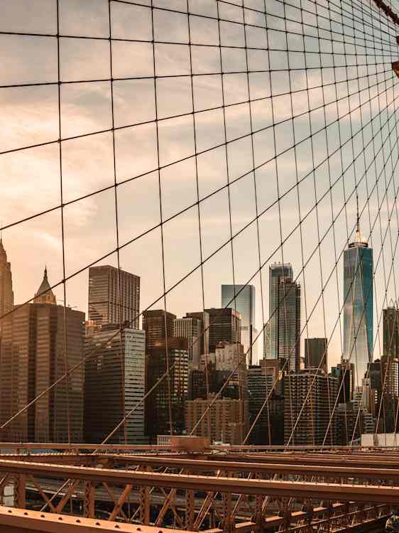 Utsikt över Manhattan i New York