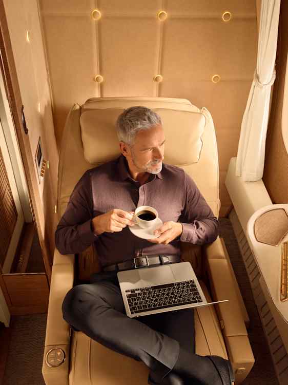 Lounge på Emirates